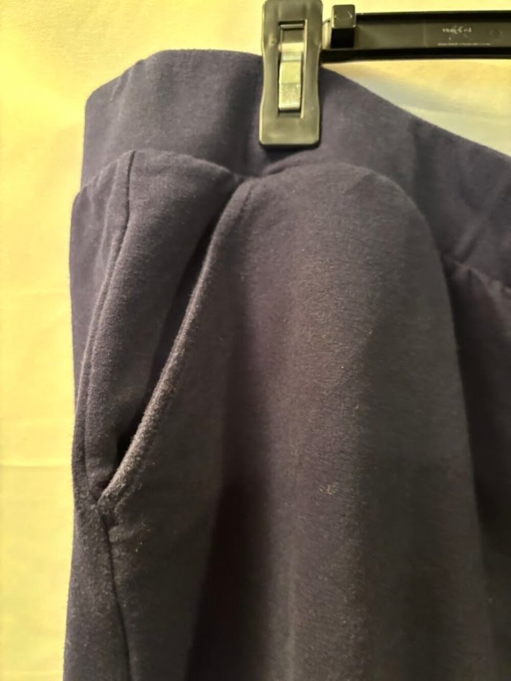 Croft & Barrow Navy Color Pull-On 2 Pants - 4X - Picture 9 of 13